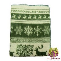 Плед из шерсти мериноса 130х170 &quot;LOMBARDA&quot;