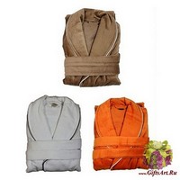 Плюшевый махровый халат &quot;ROSSI&quot;