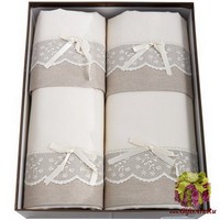 Набор из четырех льняных полотенец  &quot;ALMA&quot;