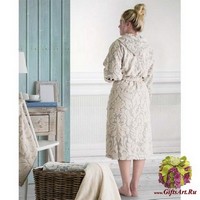 Женский махровый халат с капюшоном &quot;EMANUELA GALIZZI&quot;