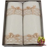 Набор из четырех махровых полотенец  &quot;ALMA&quot;