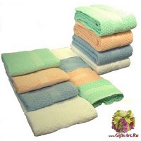 Набор из пяти махровых полотенец &quot;ONDA BLU&quot;