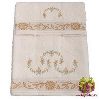 Набор из двух махровых полотенец &quot;ALMATEX&quot;