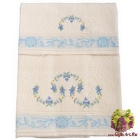 Набор из двух махровых полотенец &quot;ALMATEX&quot;