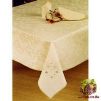 Скатерть с салфетками на круглый стол &quot;CONFESTYL&quot;