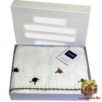 Набор из двух махровых полотенец &quot;VINGI RICAMI&quot;