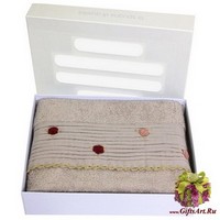 Набор из двух махровых полотенец &quot;VINGI RICAMI&quot;