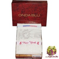 Набор из двух махровых полотенец &quot;ONDA BLU&quot;