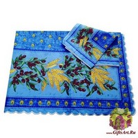 Скатерть с салфетками 140х240 &quot;MELANGIO&quot;