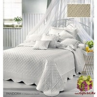 Тонкое стёганое покрывало + 2 наволочки 260х260 &quot;GF FERRARI&quot;