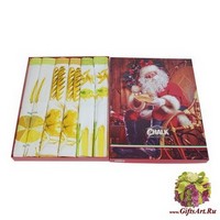 Подарочный новогодний набор из шести кухонных полотенец 50х70 &quot;GRAND TEXTIL&quot;