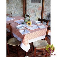 Скатерть с салфетками 140х240 &quot;MELANGIO&quot;