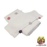 Набор из двух махровых полотенец &quot;VINGI RICAMI&quot;