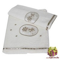 Набор из двух махровых полотенец &quot;VINGI RICAMI&quot;