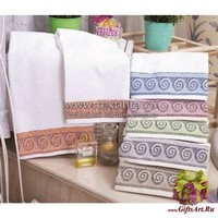 Набор из двух махровых полотенец &quot;VINGI RICAMI&quot;