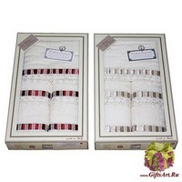 Набор из пяти махровых полотенец &quot;Almatex&quot;