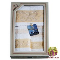 Набор из трех махровых полотенец &quot;ALMATEX&quot;