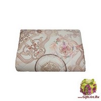 Одеяло-покрывало с узором 260х260 &quot;GF FERRARI&quot;