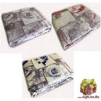 Стеганое покрывало в стиле пэчворк 255х255 &quot;SERVALLI&quot;