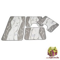 Набор ковриков для ванной 4 штуки &quot;TEX GAL&quot;