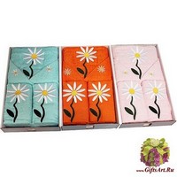 Набор из трех махровых полотенец &quot;ALMATEX&quot;