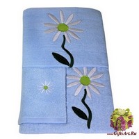 Набор из трёх махровых полотенец &quot;GRAND TEXTIL&quot;