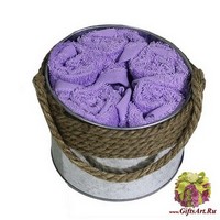 Декоративные махровые салфетки 5 штук &quot;SERVALLI&quot;