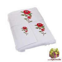 Набор из трёх махровых полотенец &quot;Grand Textil&quot;