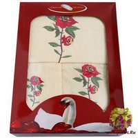 Набор из трёх махровых полотенец &quot;Grand Textil&quot;