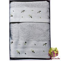 Набор из двух махровых полотенец &quot;VINGI RICAMI&quot;