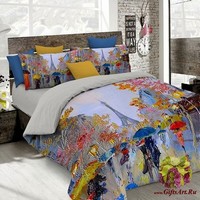 Постельное белье 3D евро &quot;MATTEO BOSIO&quot;