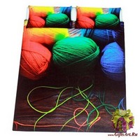 Постельное белье 3D евро &quot;MATTEO BOSIO&quot;