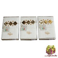 Набор из двух махровых полотенец &quot;ALMATEX&quot;