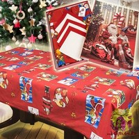 Скатерть новогодняя с салфетками в коробке 140х220 &quot;VALLEPIANO&quot;