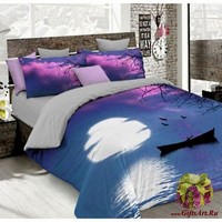 Постельное белье 3D евро сатин &quot;MATTEO BOSIO&quot;