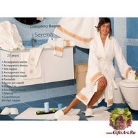 Набор для ванной 8 предметов &quot;BIC RICAMI&quot;