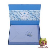 Скатерть с салфетками на круглый стол &quot;MELANGIO&quot;