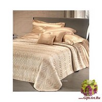 Жаккардовое покрывало на кровать 260х260 &quot;GF FERRARI&quot;