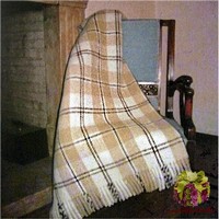 Шерстяной плед 130х170 &quot;LOMBARDA&quot;