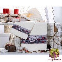 Набор новогодний из двух полотенец Софья