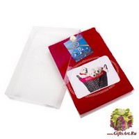 Набор новогодних махровых полотенец  2 штуки &quot;ALMATEX&quot;