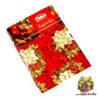 Скатерть новогодняя в пакете 140х180 &quot;VALLEPIANO&quot;