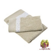 Набор из двух махровых полотенец &quot;VINGI RICAMI&quot;