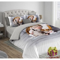 Постельное белье 3D евро &quot;MATTEO BOSIO&quot;