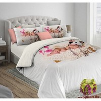 Постельное белье 3D евро &quot;MATTEO BOSIO&quot;