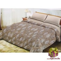 Одеяло-покрывало на двуспальную кровать 260х270 &quot;SERVALLI&quot;
