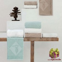 Махровое банное полотенце 100х150 &quot;TRUSSARDI&quot;