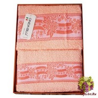 Набор из двух махровых полотенец &quot;ONDA BLU&quot;