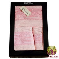 Набор из трех махровых полотенец &quot;ONDA BLU&quot;