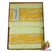 Набор из двух махровых полотенец &quot;ONDA BLU&quot;